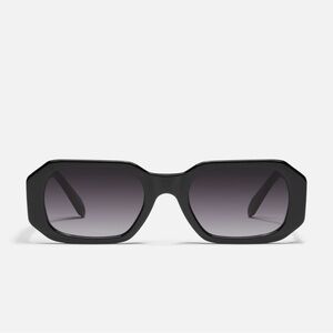 QUAY Australia “PED UP” Black Oversized Square Sunglasses